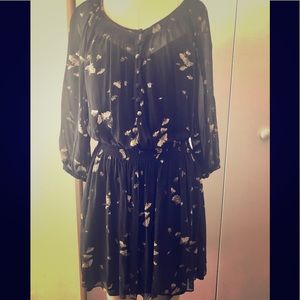 Club Monaco silk mini dress